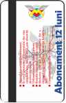 Abonament anual metrou, număr nelimitat de călătorii