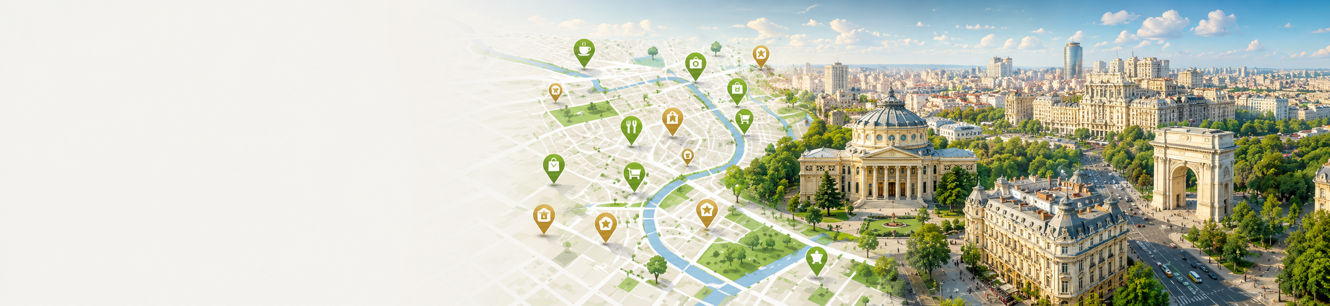 Bucureștiul în a doua ipostază, dezvăluită sub cursor
